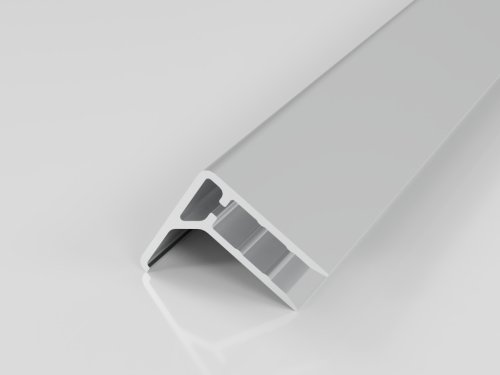 Hliníkový profil ukončovací F 6mm délka do 3500 mm