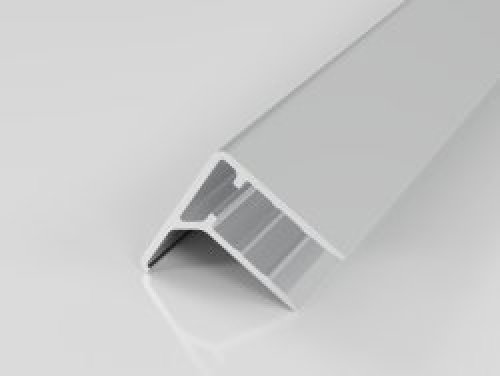 Hliníkový profil ukončovací Al F 10mm délka 6400 mm