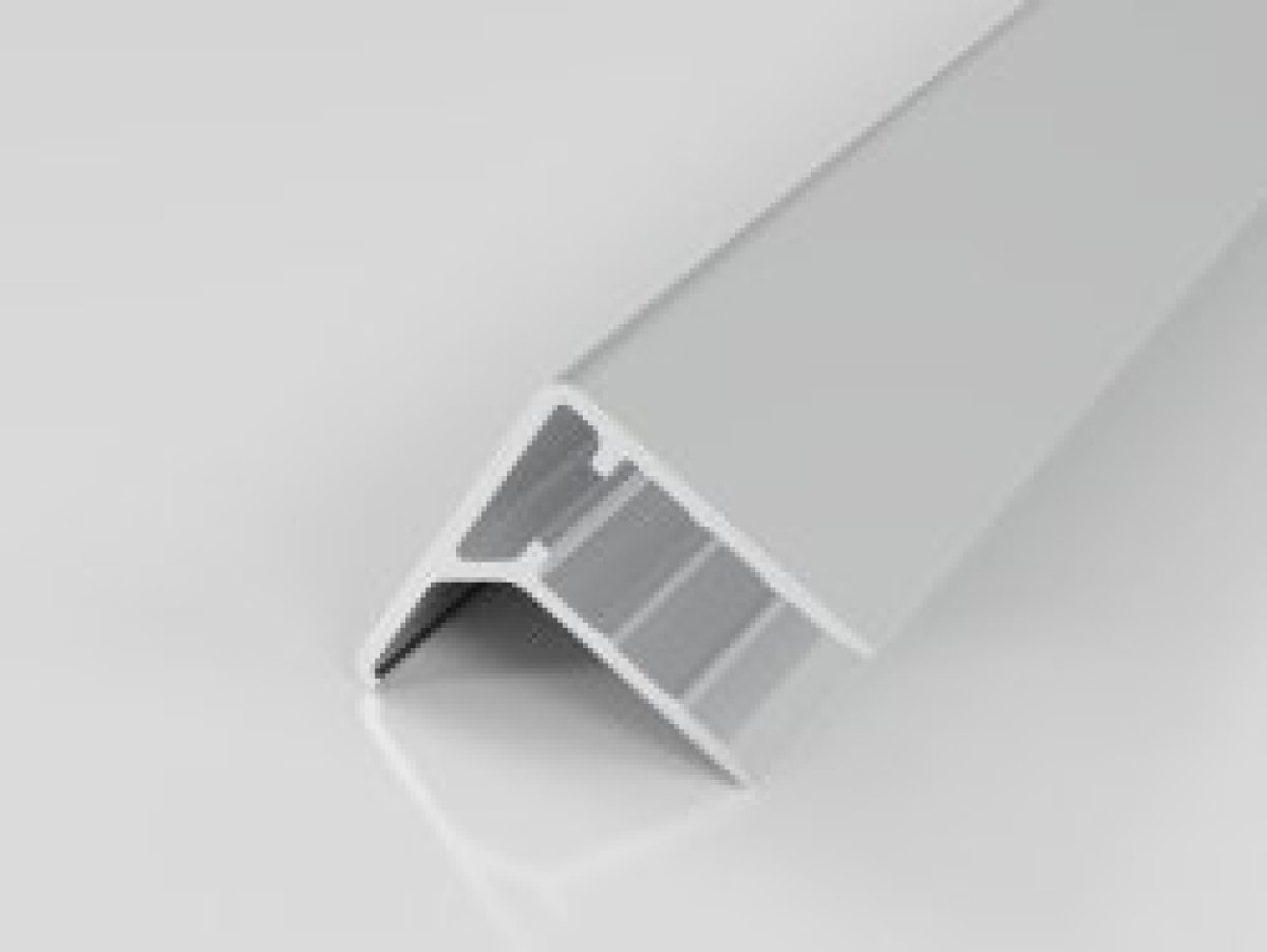 Hliníkový profil ukončovací  Al  F 10mm délka 6400 mm