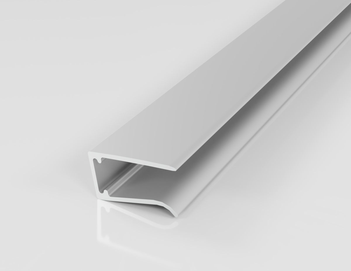 Hliníkový profil ukončovací U 10 mm Elox délka do 3500 mm Hliníkový profil ukončovací U 10 mm Elox délka do 3500 mm